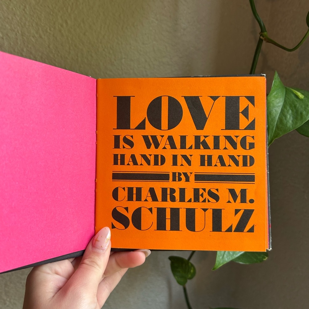 Vintage Love Is Walking Hand in Hand Book - Picture 5 of 8